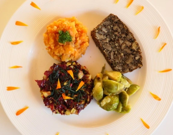 Repas complet végétarien