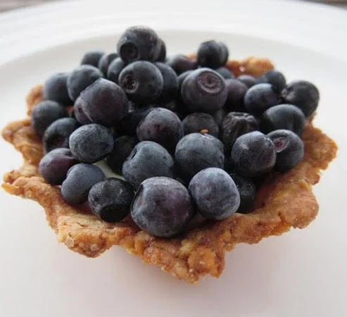 Coupe-biscuits dessert aux myrtilles