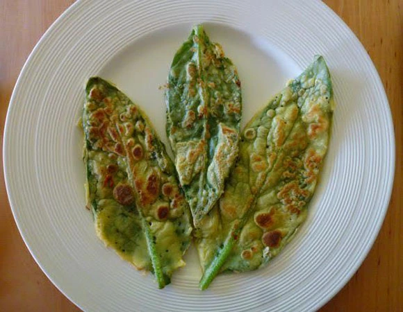 feuilles grillées